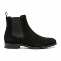 Men's Black Suede Chelsea Boot